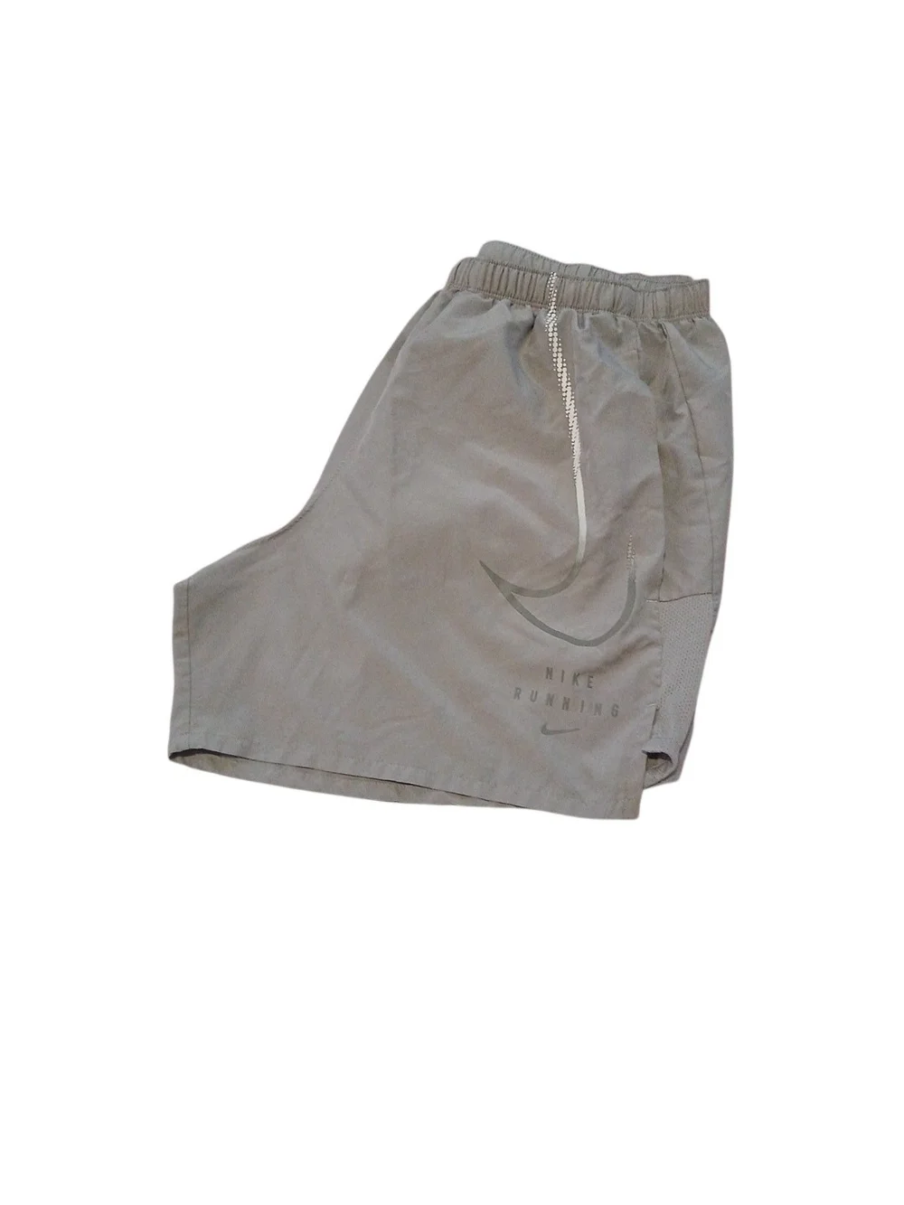 Nike Shorts Mens Medium Flex Stride  Brief-Lined Running Grey
